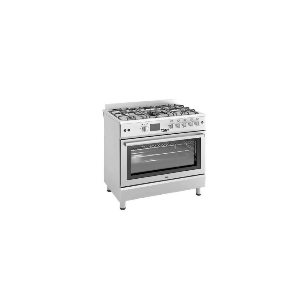 Teva Gas Cooker 5 Burners 90 Cm Stainless F9L50GF PR. Teva Gas Cooker 5 Burners 90 Cm Stainless F9L50GF PR.